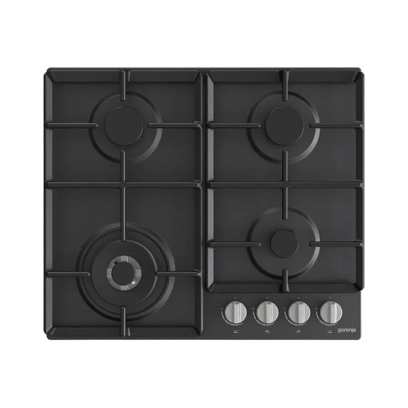 Газовая варочная панель Gorenje GW 641 EXB, Чёрный