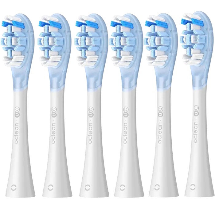 Plaque Control Brush Head Oclean Ultra UC03 W02 6-pk, White