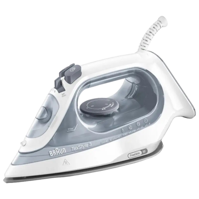 Утюг BRAUN Tex Style 3, 2400Вт, Серый