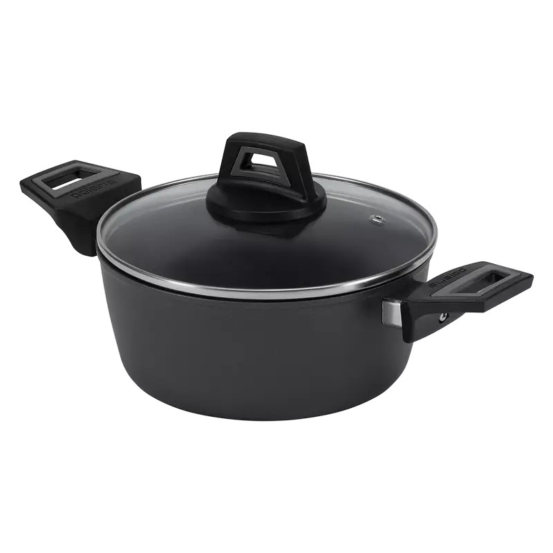 Cratiță Polaris Graphit-20C, 2,2L, 20cm, Negru