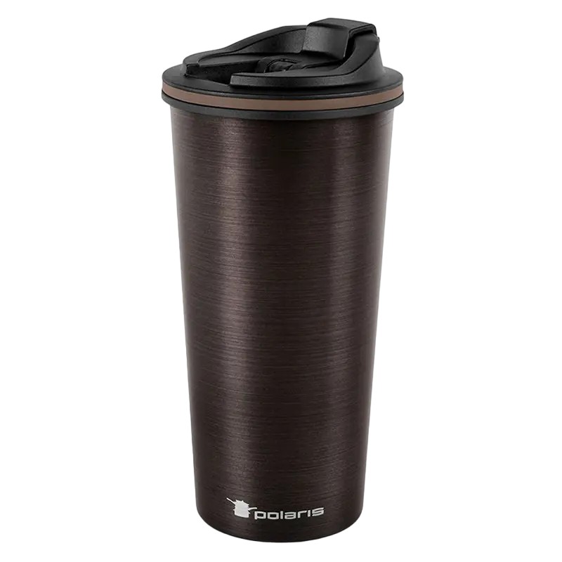 Cană termos Polaris Megapolis-500TM, 0,5L, Cafeniu