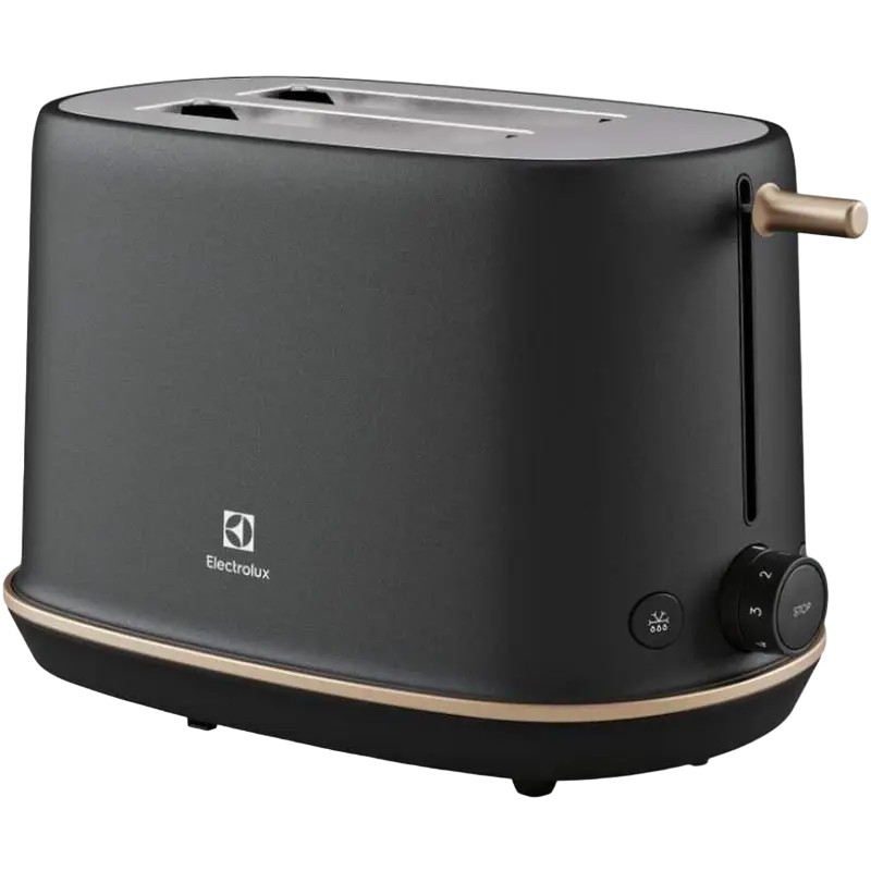 Тостер Electrolux E7T1-6BP, Black Pearl