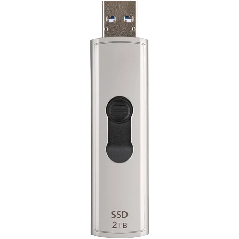 Dispozitiv de stocare SSD portabil extern Transcend ESD320A, 2 TB, Gri (TS2TESD320A)