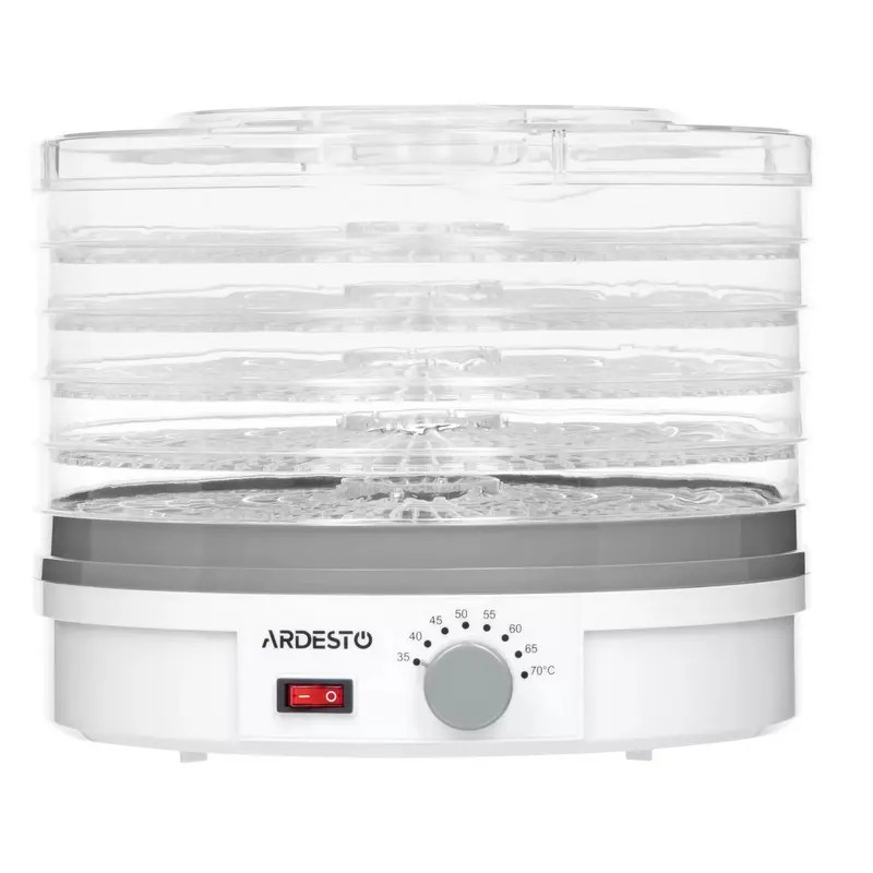 Deshidrator de fructe Ardesto FDB-5320, Alb