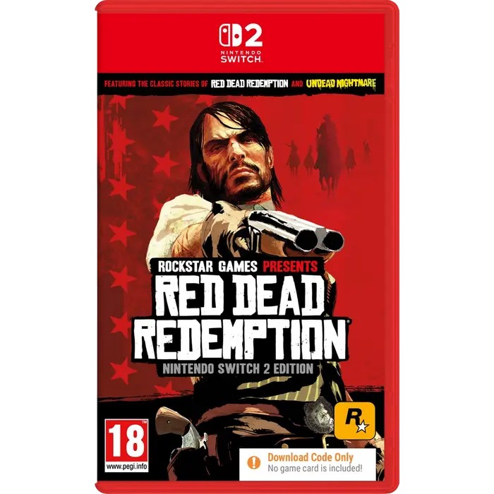 Rockstar Games Red Dead Redemption (Code In Box), Действие и приключения, Nintendo Switch 2, Цифровое скачивание