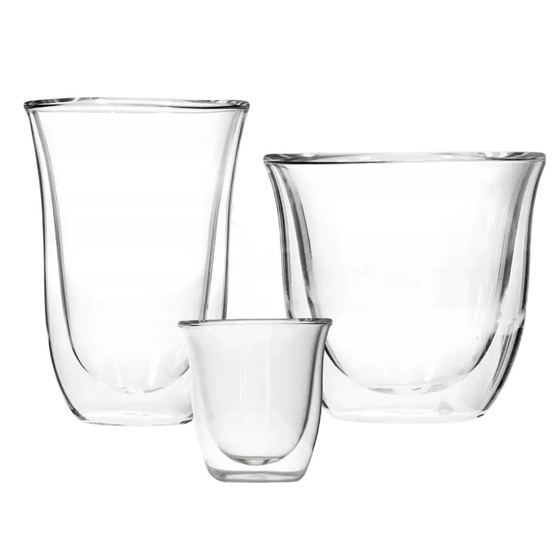 Set de pahare DeLongh DLSC302, 6 buc, Transparent