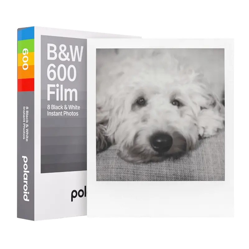 Фотобумага Polaroid Film B&W для 600, 8 шт