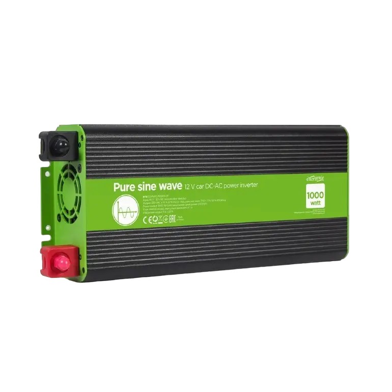 Invertor Auto Energenie EG-PWC-PS1000-01, 1000W, Multicolor