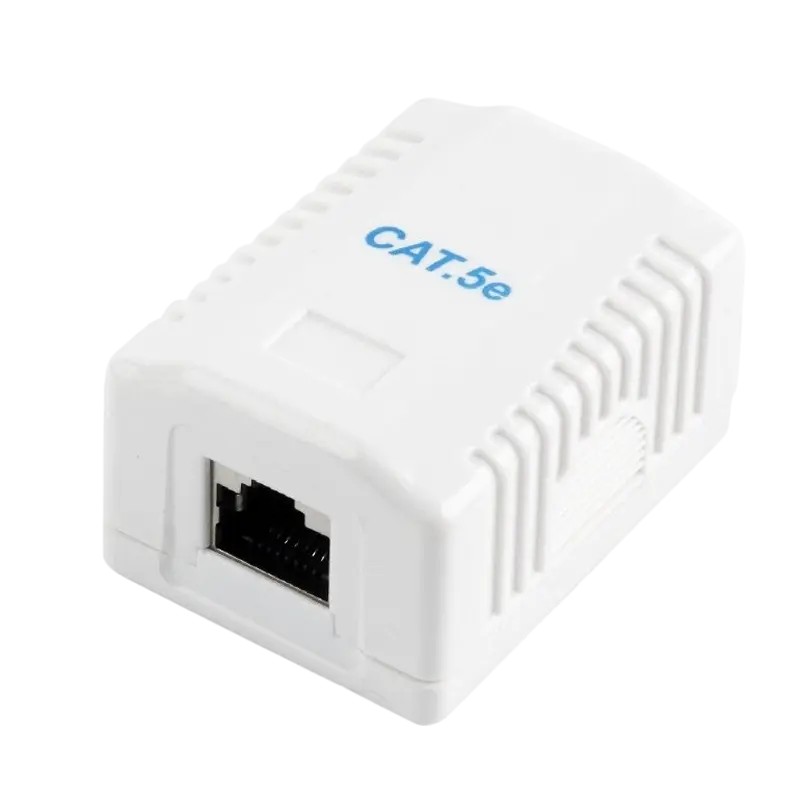Conector 1xRJ45 Surface mount box 8P8C/FTP CAT.5e/KRONE, NCAC-1F5E-01