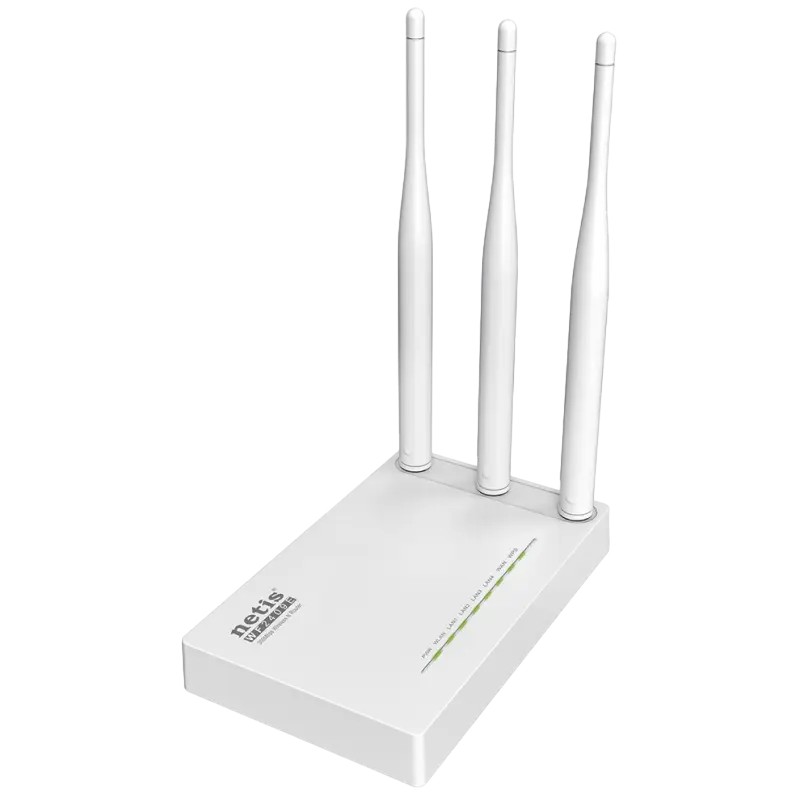 Роутер Wi-Fi N Netis Router, "WF2409E", 300Mbps, MIMO, 3x5dBi Fixed Antennas
