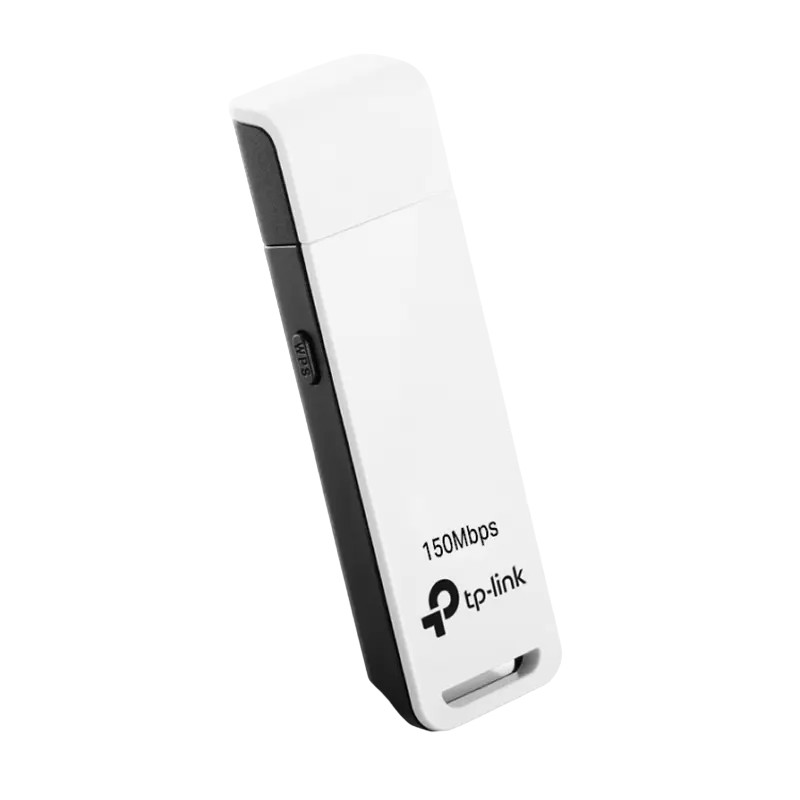 Adaptor de rețea USB2.0 Wi-Fi N LAN Adapter TP-LINK "TL-WN727N", 1T1R, 2.4GHz, Supports Sony PSP