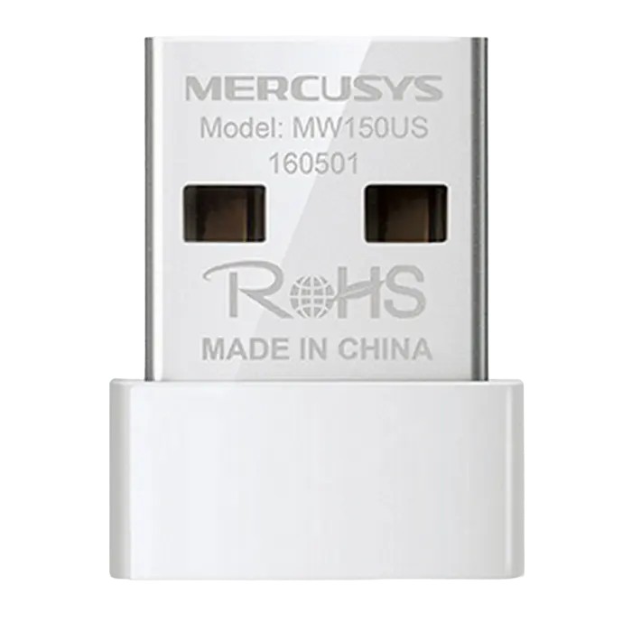 Adaptor de rețea USB2.0 Nano Wi-Fi N LAN Adapter Mercusys "MW150US", 150Mbps