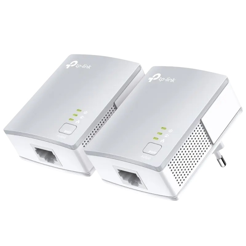 Сетевой адаптер Powerline Adapter TP-Link, TL-PA4010 KIT, AV600, 1x100Mbps Port
