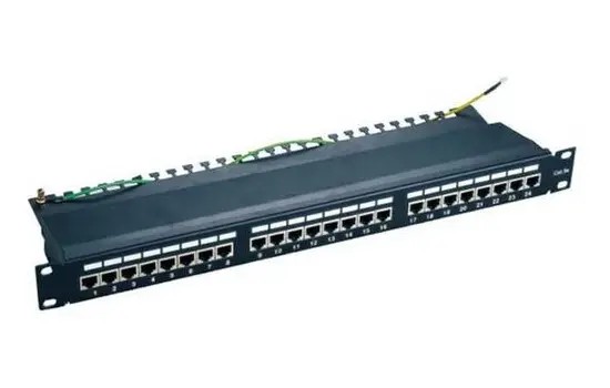 Патч-панель 24 ports FTP Cat.6 patch panel, LY-PP6-14, 19"  Krone IDC