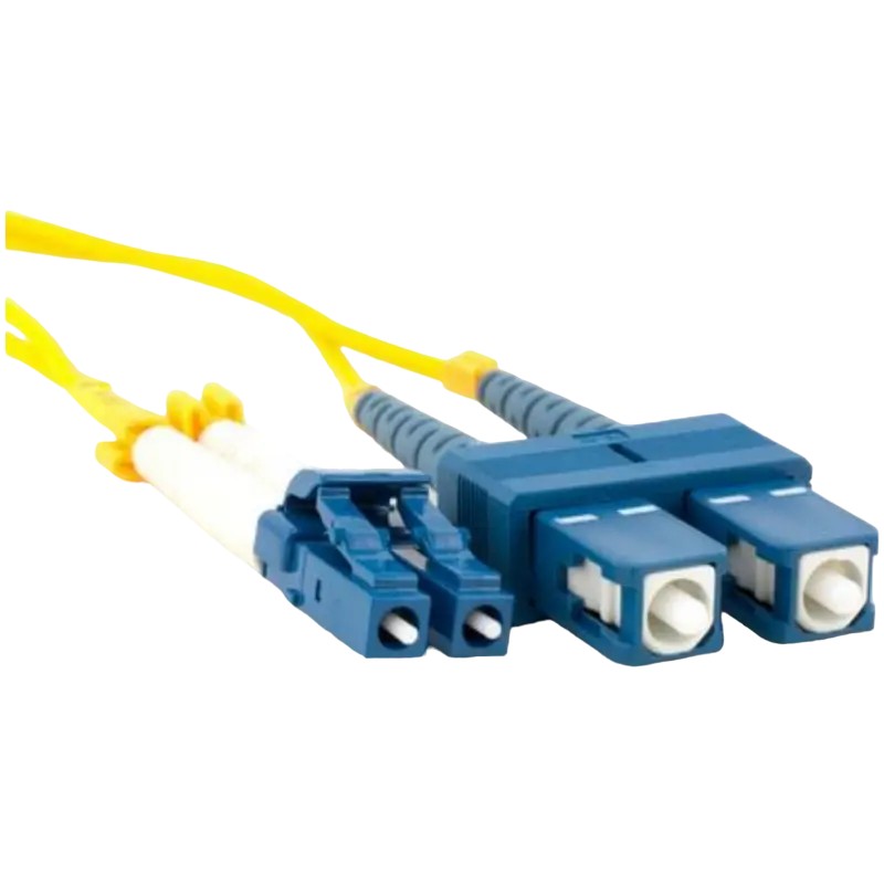 Оптический кабель Fiber optic patch cords, singlemode Duplex LC-SC, 1m