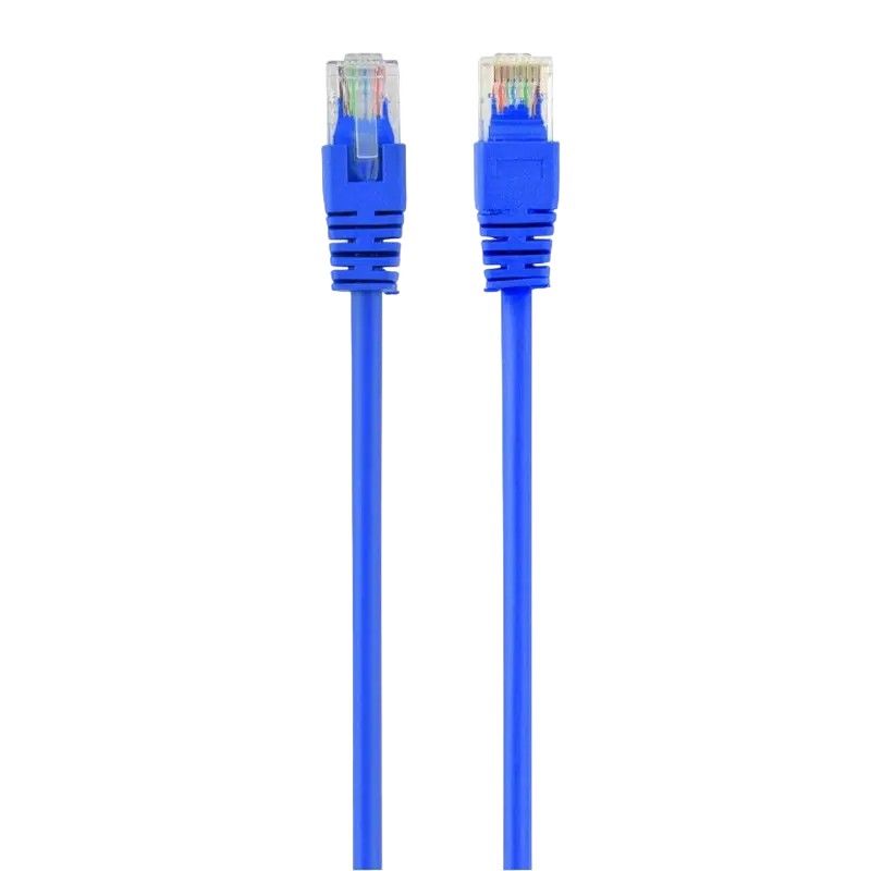Кабель Ethernet Patch Cord Cat.6/UTP  3m, Blue, PP6U-3M/B, Cablexpert, Stranded Unshielded