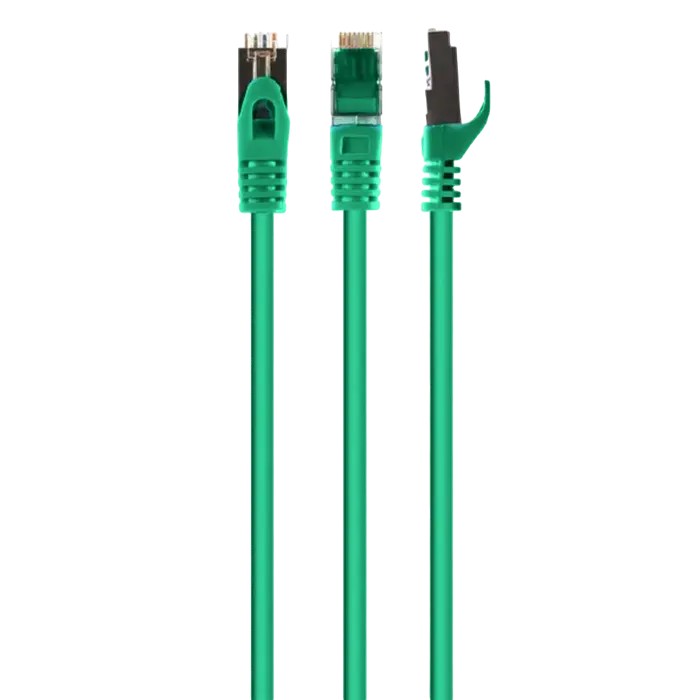 Cablu Ethernet Patch Cord Cat.6/FTP,    1 m, Green, PP6-1M/G, Cablexpert