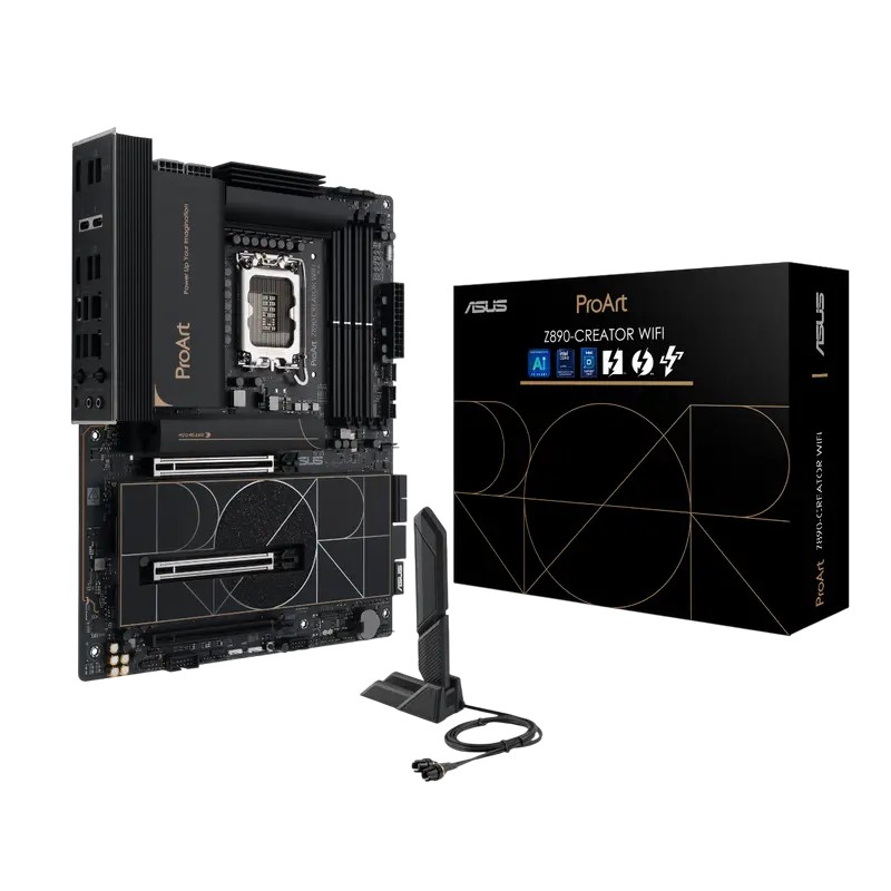 Placă de bază ASUS PROART Z890-CREATOR WIFI, LGA1851, Intel Z890, ATX