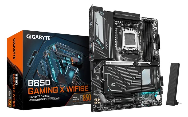 Материнская плата Gigabyte B850 GAMING X WIFI6E, AM5, AMD B850, ATX