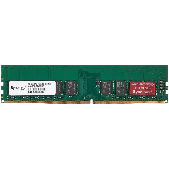 Оперативная память SYNOLOGY D4EC-2666-8G, DDR4 SDRAM, 2666 МГц, 8Гб