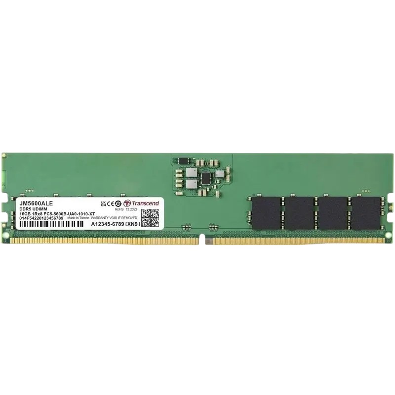 Оперативная память Transcend JetRam, DDR5 SDRAM, 5600 МГц, 48Гб, JM5600ALE-48G