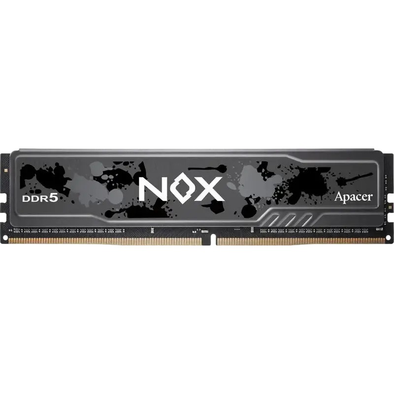 .16GB DDR5- 6000MHz Apacer NOX (AH5U16G60C622MBAA-1), CL38-48-48, 1.35V, Intel XMP 3.0, w/HeatSre