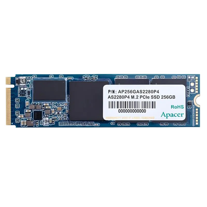 Накопитель SSD Apacer AS2280P4, 256Гб