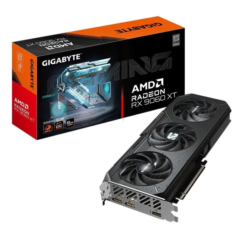 Видеокарта Gigabyte GV-R9060XTGAMING OC-8GD, 8GB GDDR6 128бит