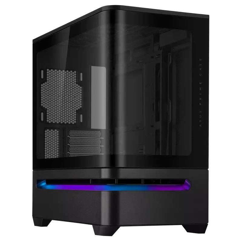 Компьютерный корпус ASUS PRIME AP202 TG ARGB, Midi-Tower, , Чёрный