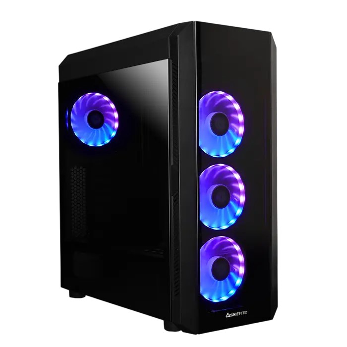 Carcasă PC Chieftec SCORPION III, Midi-Tower, ATX, Negru