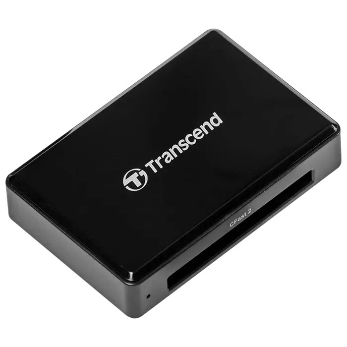 Кардридер Transcend TS-RDF2, micro-USB, USB Type-A, Чёрный