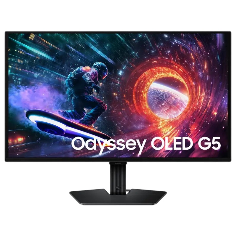 27" Monitor Gaming Samsung S27FG502S, OLED 2560x1440 WQHD, Negru