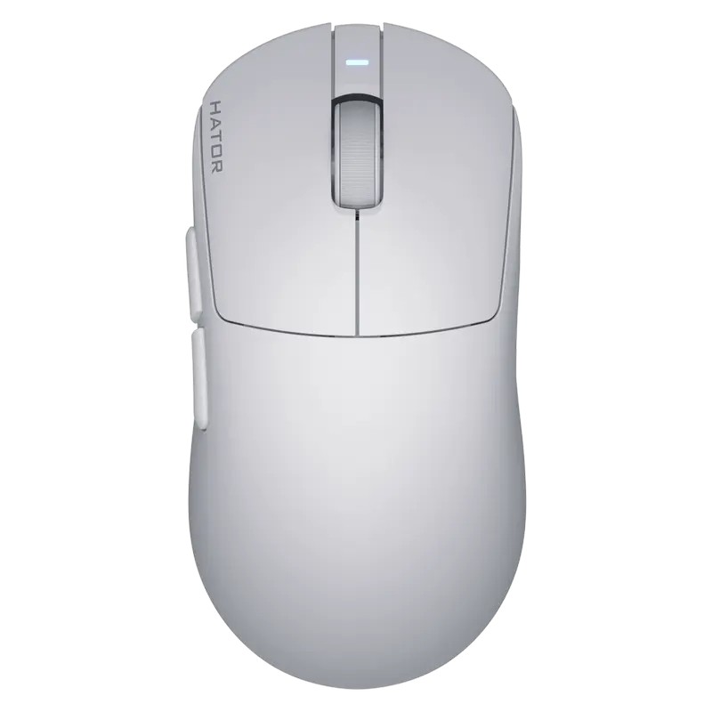 Mouse HATOR Quasar 3S Ultima 8K, Alb