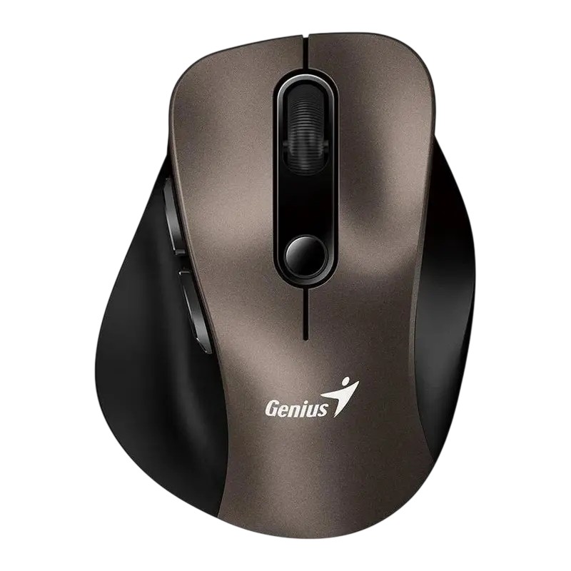 Беcпроводная мышь Genius Ergo 9000S, Champagne Titanium