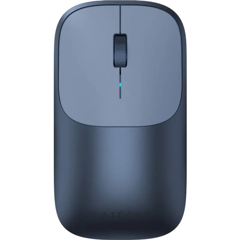 Wireless Mouse Satechi Slim EX, 3 buttons, Ambidextrous, Rechargeable, Bluetooth 5.0, Indigo