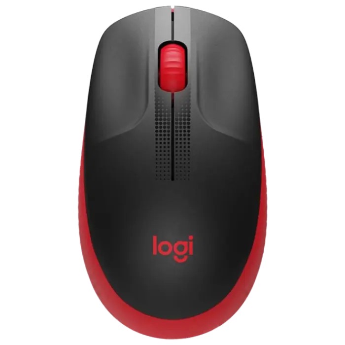 Беcпроводная мышь Logitech M190, Красный
