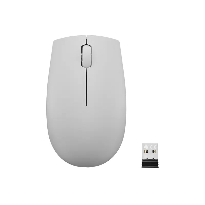 Беcпроводная мышь Lenovo 300 Compact, Серый