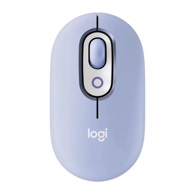 Mouse Wireless Logitech POP, Liliac