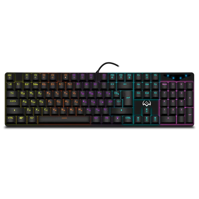Tastatură SVEN KB-G9300, Cu fir, Negru