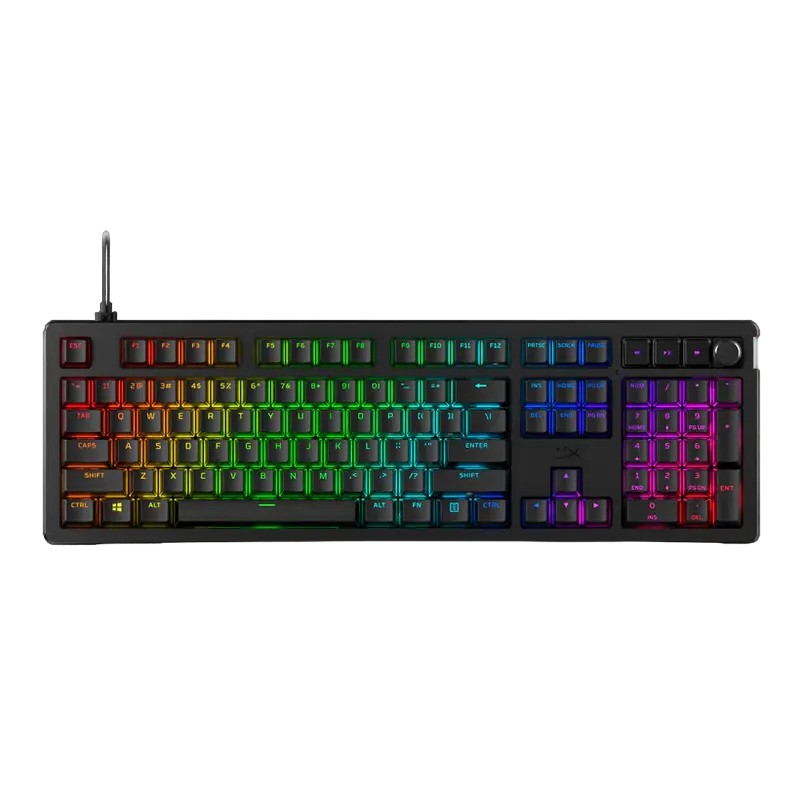 Tastatură HyperX Alloy Rise, Cu fir, Negru
