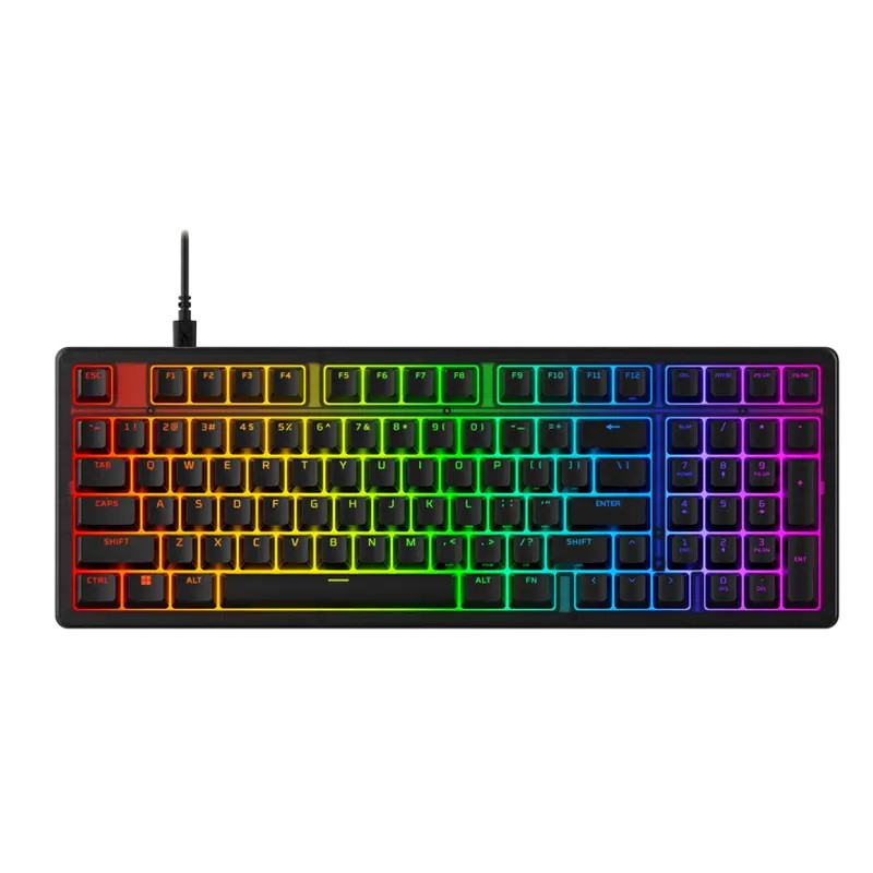Клавиатура HyperX Origins 2 1800, Проводное, Чёрный