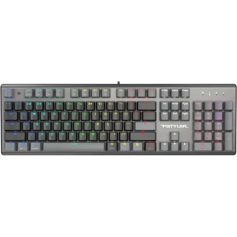 Клавиатура A4Tech FS100, Проводное, Stone Black