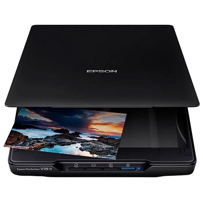 Scanner Tablet Epson Perfection V39II, A4, Negru