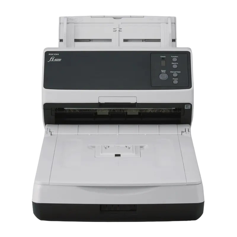Потоковый Сканер Ricoh fi-8250, A4, Белый