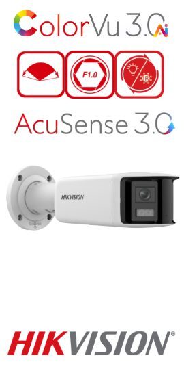 Cameră IP Hikvision DS-2CD2T87G3P-LIS2UY/SL