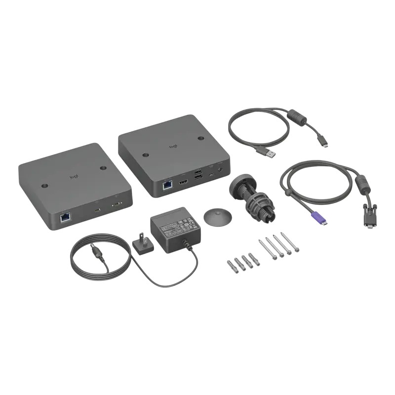 Cameră web Logic Echipament pentru videoconferințe Logitech Extend, Negru