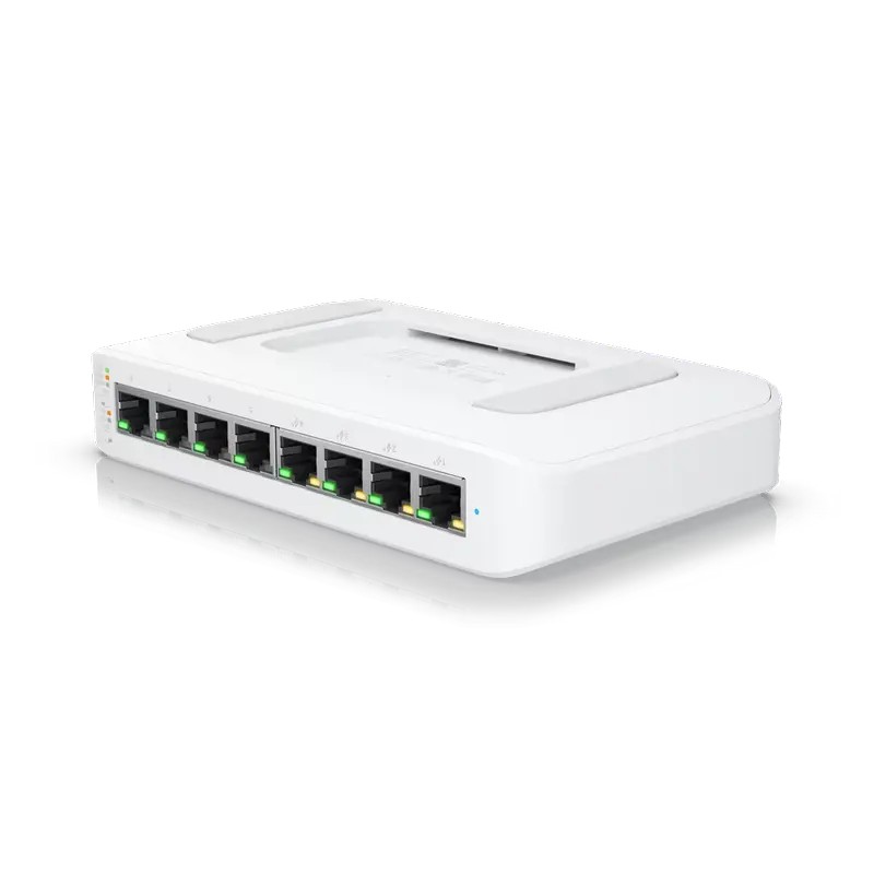 Switch Comutator PoE Ubiquiti USW-Lite-8-POE, 4x IEEE 802.3af