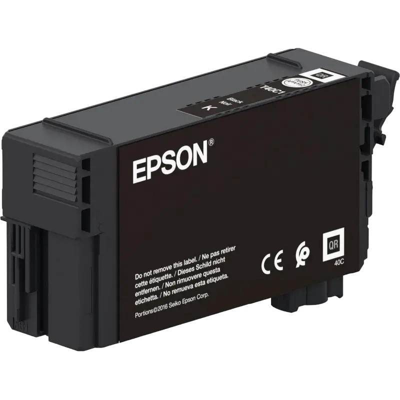 Картридж чернильный Epson T40 UltraChrome XD2, 50мл, Черный