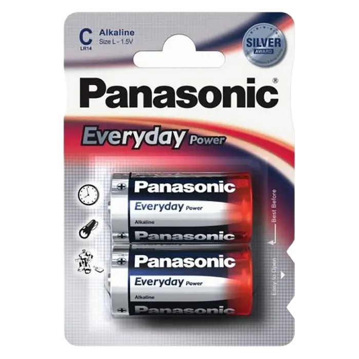 Baterii Panasonic LR14REE, LR14, 2buc.