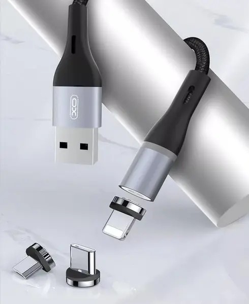 Cablu încărcare și sincronizare XO NB125, USB Type-A/Lightning, 1m, Negru